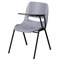 Emma and Oliver Ergonomic Shell Chair with Left Handed Flip-Up Tablet - Tablet Arm Desk